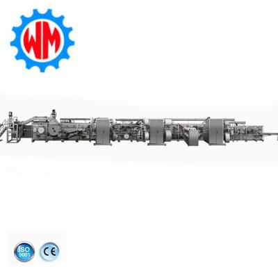 China Big Ring Waist Diaper Machine 300-500 Pieces/Min Diaper Making Machine for sale