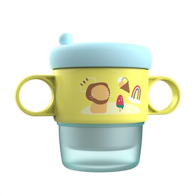 China Washable Kid water cup Children bottle with stainless steel inner leak-proof portable to carry outdoor for sale