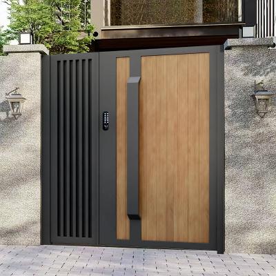 Cina Art Cortile Villa Anteriore Aluminio Giardino Porte laterali Sicurezza Disegno Anti-furto in vendita