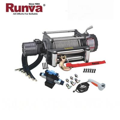 China CRANES Runva Patent Planetary Gear Reducer Two Stage Winch 13000 Pounds for sale