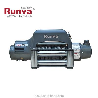 China CRANES Runva 8000 Two Speed Electric Winch LBS For Jeep , Truck&Suv EWD8000U for sale