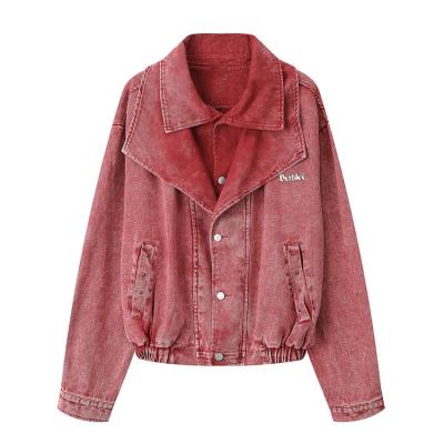 China Reversible STARLIGHT New Fashion Men Jacket Vintage Stone Wash False-Two Double Denim Embroidery Long Sleeve Men Denim Jacket With Button for sale