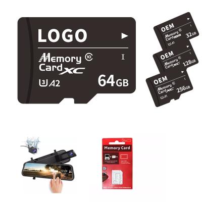 China Wholesale C10 U3 Tf Card Memory Cards 32GB 64GB 128GB 256GB Micro Sd Card For Driving Recorder for sale