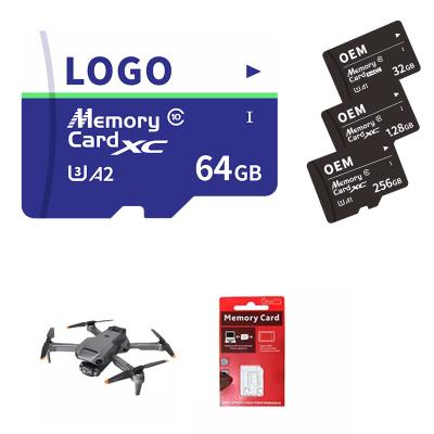 China Customized Logo Drone Memory Card 512GB 256GB 128GB 64GB U3 4K for sale