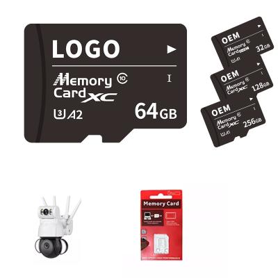 China Laser Engraving Logo Tf Card 64Gb 32Gb 16Gb 8Gb 4Gb Memory Cards For Security Cameras for sale
