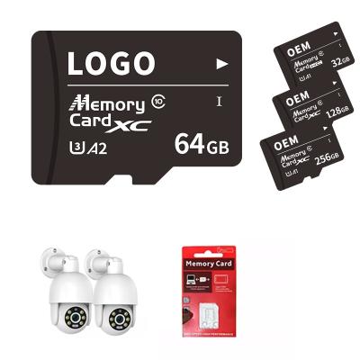 China OEM Surveillance Camera Memory Card 64g 128gb Tarjeta Micro Sd For India for sale