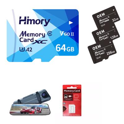 China Custom Logo Car Memory Card BSCI 32gb 64gb 128gb Memory Cards In Dubai for sale