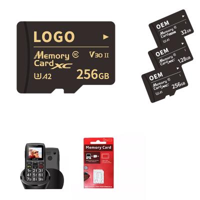 China Customized Tarjeta Micro Sd 128Gb 256gb Memory Tf Card for sale