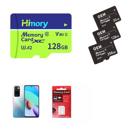 China Custom Mobile Phone Memory Card 128gb 256gb Memory Card 15*11*1mm for sale