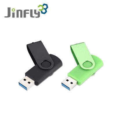 China Metal Swivel Usb Flash Drive , 16gb 32gb 64gb Usb Flash Memory for sale