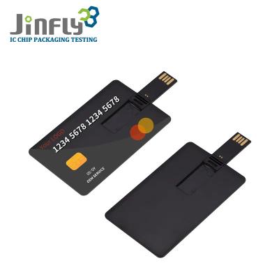 China Customized Gifts Credit Card Pen Drive 16gb 32gb 64gb Grade A for sale