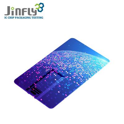 China Personalized USB Flash Drive , 16gb 32gb USB Stick Credit Card for sale