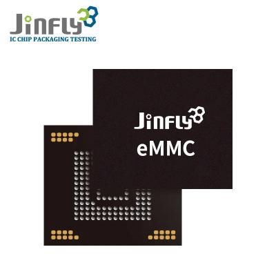 China Chip Factory Ic Packaging Testing EMMC 5.1 Embedded Memory 4gb 8gb 16gb 32gb 64gb for sale
