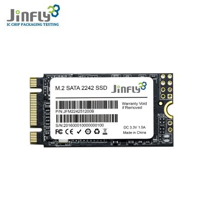 China 256G M.2 2242 NGFF SSD Vibration Resistance 20G Write Speed 401-500MB/S for sale