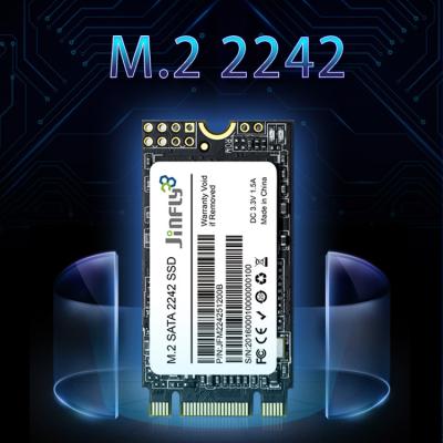 China 22mm X 42mm X 3.5mm M.2 2242 NGFF SSD 256G Power Consumption Idle 0.1W for sale