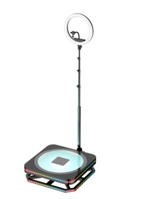China Custom OEM Rotatable 360 Degree Rotating Photobooth Party Provides 360 Platform Booth for sale