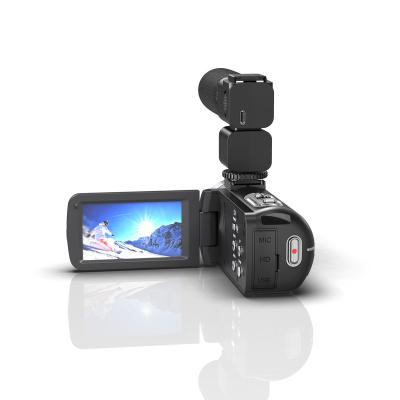 China High Quality Night Version Zoom 18X 4K HD Camcorder Digital Video Cameras For Photography Youtube Live Streaming 2.3 Inch Screen Video Camera for sale