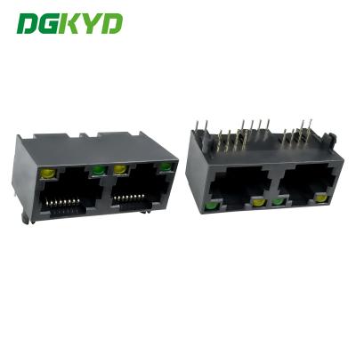 中国 RJ45 メス男性 PCB コネクタシールド RJ-45 8p8c プラグ Cat5e Cat6 Cat6a Cat8 キーストーンジャックイーサネット RJ45 ソケットコネクタ 販売のため