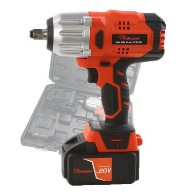 Chine clé réglable 4000mAH sans brosse Li-Lion Electric Wrench Tool de puissance de l'impact 20Volts à vendre