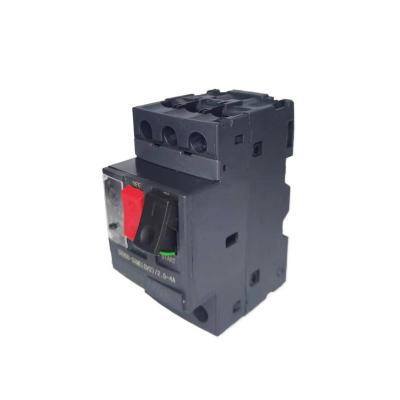 China Silver point and cooper kits GV2ME black color motor protection circuit breaker with over current protection for sale