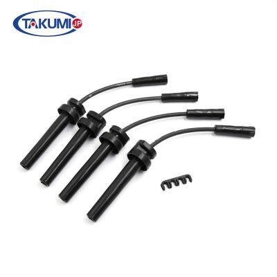 China High Voltage Spark Plug Cables , OEM Silicone Spark Plug Wires Fit PAYKAN for sale