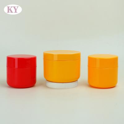 China Cosmetic 250g PP plastic Wide mouth cream jar luxury Hair film bottle jar cosmetics sub jar for skin care cosmetics packing for sale