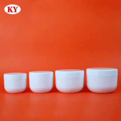 China Cosmetic 250g PP plastic cream jar luxury face cream bottle jar cosmetics sub jar Hair film bottle for cosmetics packing for sale