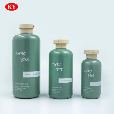 China Personal Skin Care Packaging Plastic Body wash bottle Shampoo bottle pet high-grade screw cap toner water bottle packaging materials for cosmetics for sale