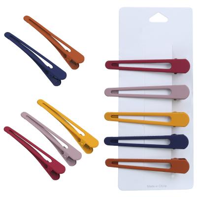 China Japan and Korean sweet fashion accessory girl style color hair clip geometric hairpin set for sale