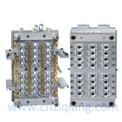 China Plastic Metal 24 Cavities Injection PET Bottle Preform Mold for sale