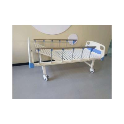 China Large Price Running Cheap Single Crank Manual Hospital Or Hotel Medical Hospital Bed For Mobile Hospitals for sale