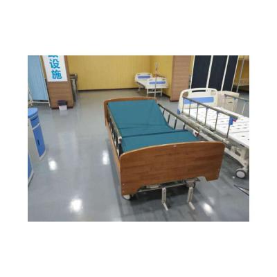 China New Modern Design Lightweight Double Crank Hospital Bed For Elderly for sale