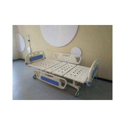 China Adjustable Dual Function Manual Bed 2 Cranks Manual Hospital Bed or Hotel Hospital Bed for sale