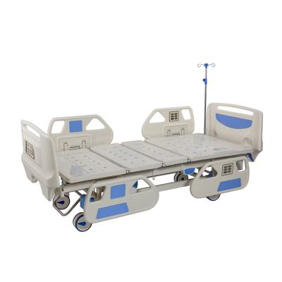 China Hospital or hotel wholesale price medical equipment five functions electric adjustable hospital beds for sale