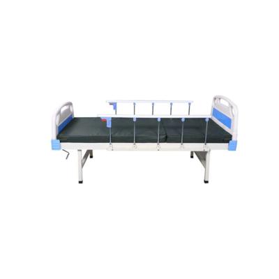 China Hospital or hotel factory price low price practical simple single function manual medical simple crank hospital bed for sale
