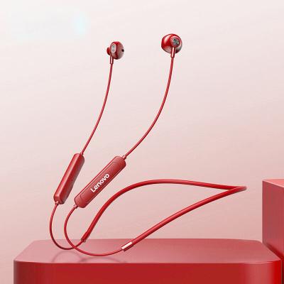 China Lenovo SH1 Neckband Neckband Bluetooth 5.0 Chip IPX5 Noise Waterproof Sports Wireless Headphones Magnetic Neckband Earbuds Earbuds With Mics for sale