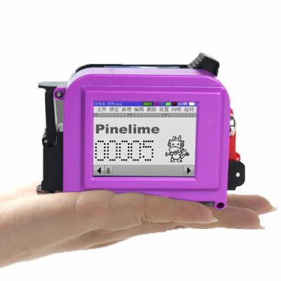 China Mini 2022 Mini Printer with fast dry ink print 2580 2588 logo/EXP date/QR barcode Portable Hand Jet Printer for sale
