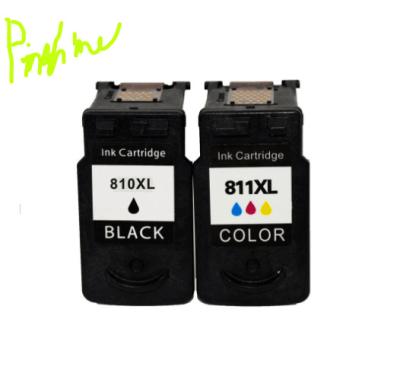 China Re-Manufactured Pinelime Remanufactured printer ink cartridge for Canon PG 810 CL811 for MP496,MP486,MP276,MP268,MP258,MP245,MX338,MX328 for sale