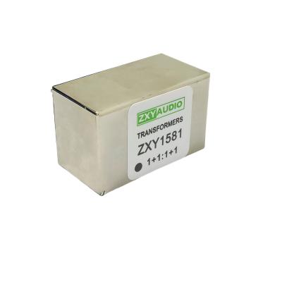Китай Квадратный горизонтальный ZXY1581 1+1:1+1 Пермалойный аудиоусилитель Трансформатор изолятор продается