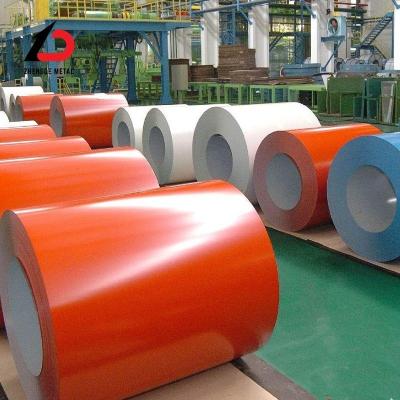 China Ral9010 Color Prepainted Galvanized Steel Coil PPGI PPGL For House Roofing Sheet Building Material for sale
