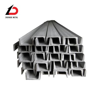 China A36 41x41 41*21 Carbon Steel C Channel Hot Dip Galvanized U Channel for sale