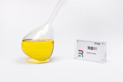 China Sorbitan Monooleate amber viscous liquid surfactant used in food pharmaceutical cosmetics textiles for sale