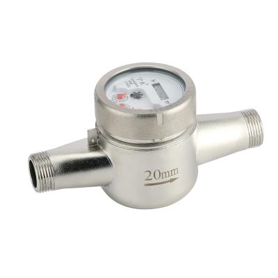 China High Performance 360 Lid DN15 Water Meter With 304 Stainless Steel Body for sale