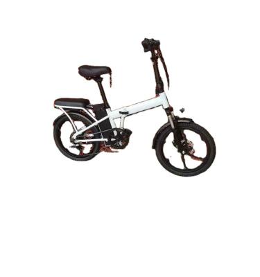 China Aluminum Alloy Folding Electric Bike Aluminum Alloy Electric Bicycle For Adults 7 Speed Mountain Bike With Foldable for sale