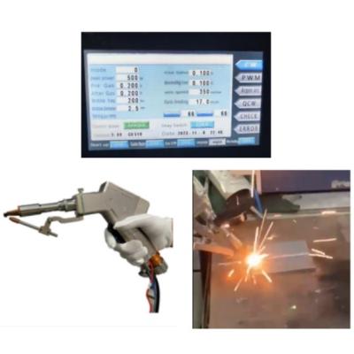 China Double Wire Feeding Handheld Single Motor Laser Welding Machine Welding 4mm Stainless Steel for sale