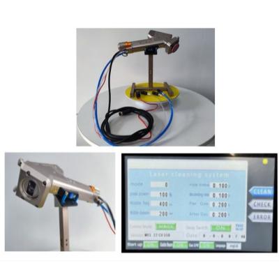 China 2000W Handheld Single Motor Laser Cleaning Machine for Cleaning Thin Carbon Steel for sale