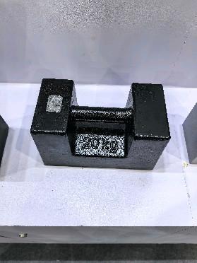 China M1 M2 20 kg ijzerproefgewicht voor kraan en lift Te koop