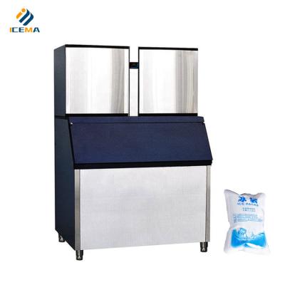 China 220-240V R404a / R507a Commerciële ijsblokjesmachine Gemakkelijk onderhoud Te koop