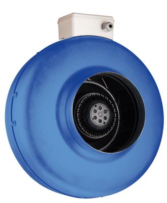 China Air ventilation 4 inch circular metal centrifugal built-in fans for sale