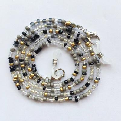 China Wholesale Cute Accessories Silica Gel Glasses Chain Eyewear Chains Shape Glasses With Chain for sale